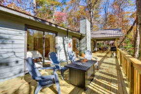 Scenic Home with Fire Pit and Sapphire Valley Perks!